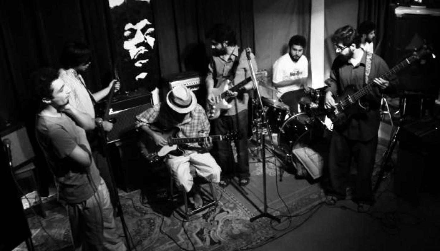 The band at The Guitar School