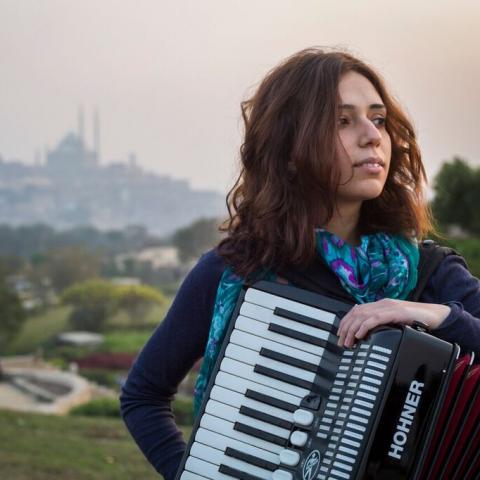 Youssra El Hawary portrait by David Degner